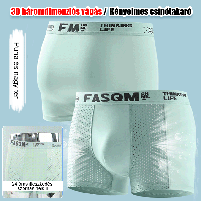 š„āØćEspeciales de veranoš„ććPaquete de 6ćCalzoncillos bóxer de malla de seda de hielo transpirables de verano para hombre-