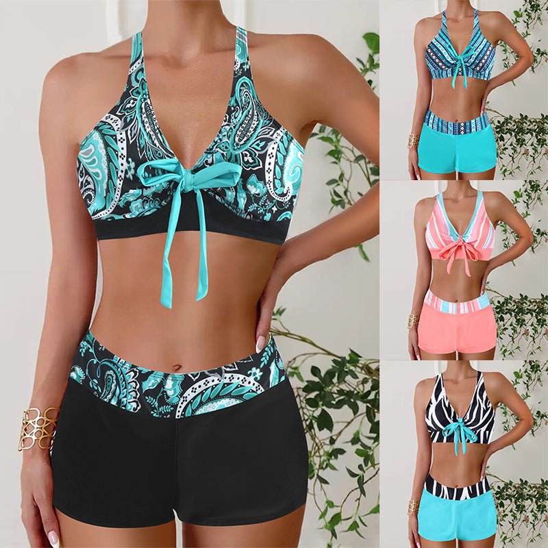🏊👙 Costum de baie elegant, mărime mare, cu imprimeu