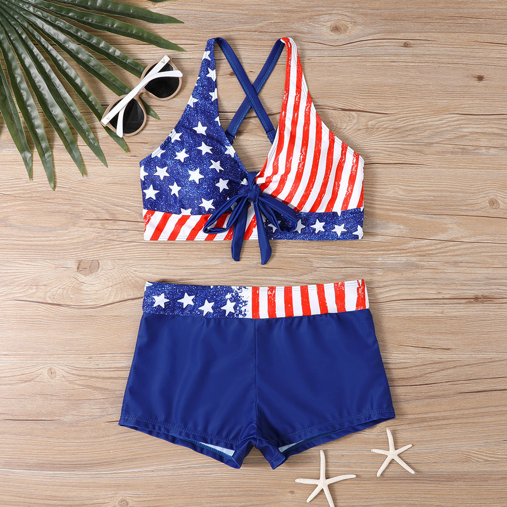 🏊👙 Costum de baie elegant, mărime mare, cu imprimeu